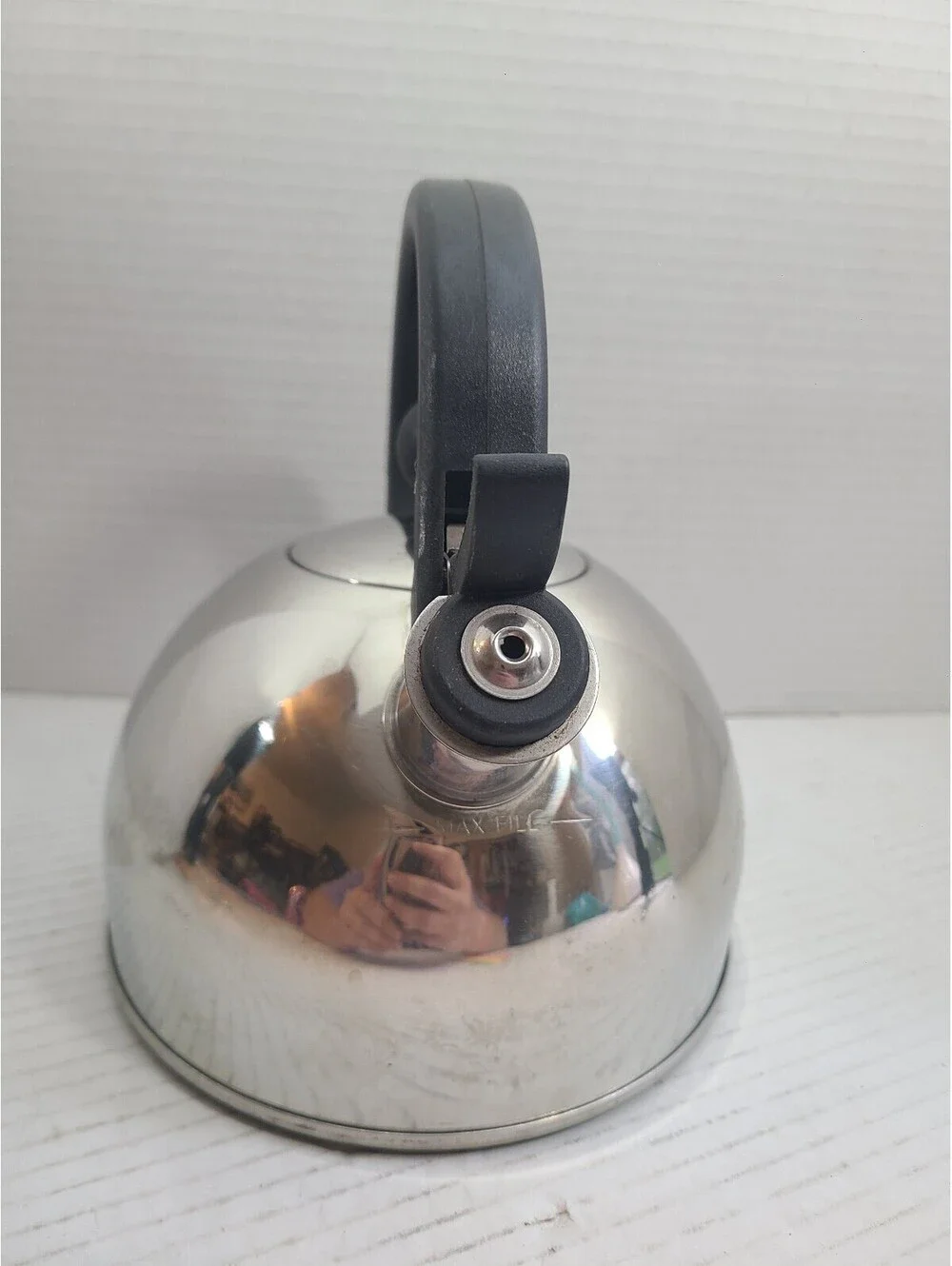 Farberware Vintage Stainless Steel Whistling Tea Kettle Model 13C